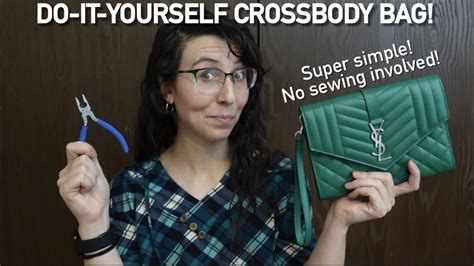 CONVERT YOUR YSL WRISTLET INTO A CROSSBODY BAG!